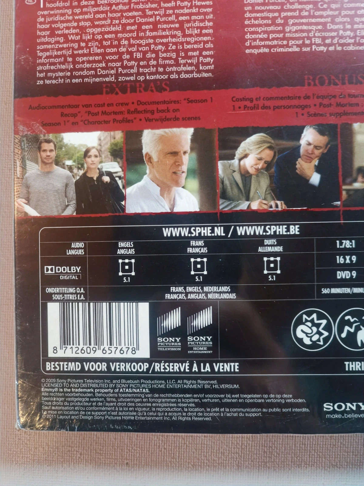 Coffret Dvd serie Damages saison 2 sous blister 4