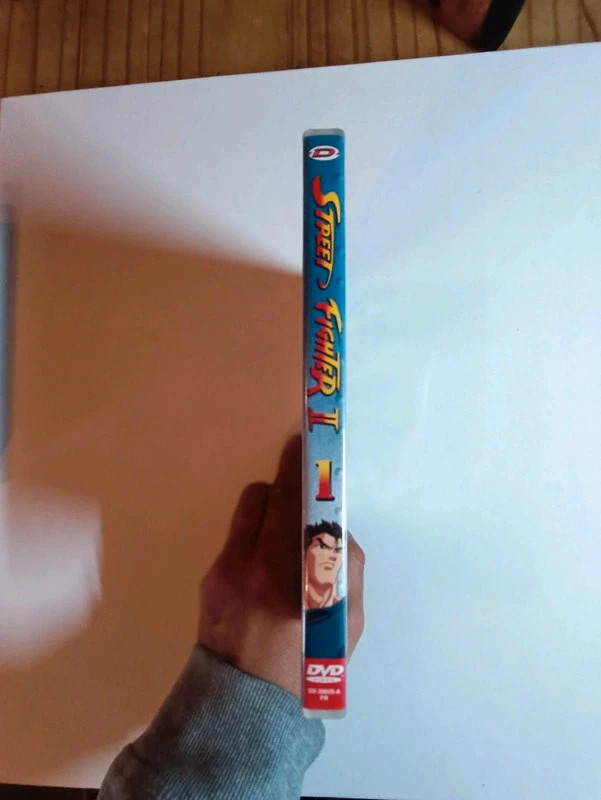 Dvd Street Fighter la serie dvd 1 2