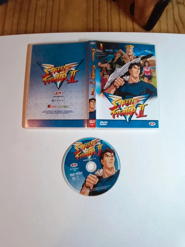 Dvd Street Fighter la serie dvd 1 3