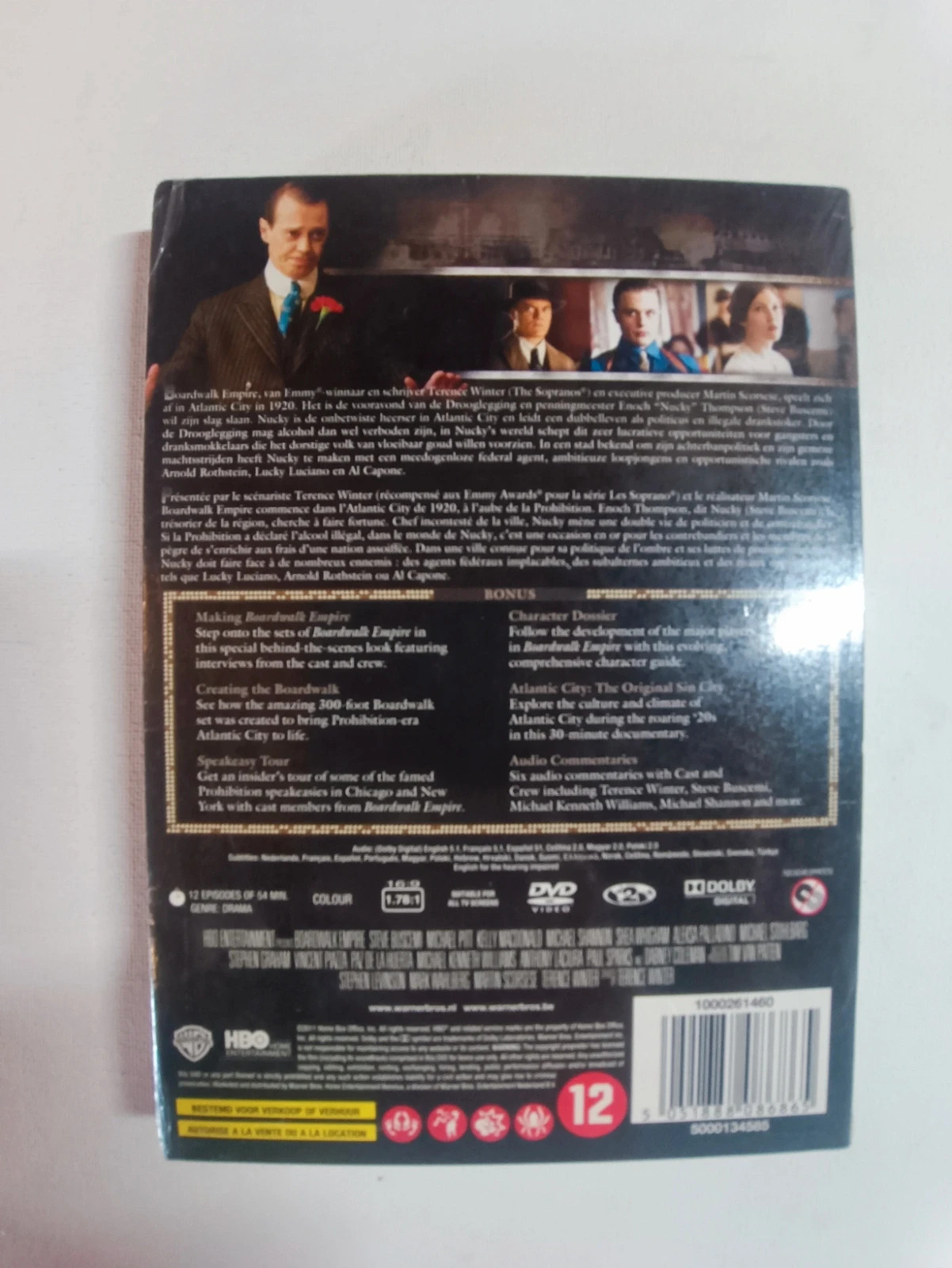 Coffret Dvd Boardwalk Empire saison 1 sous blister 2