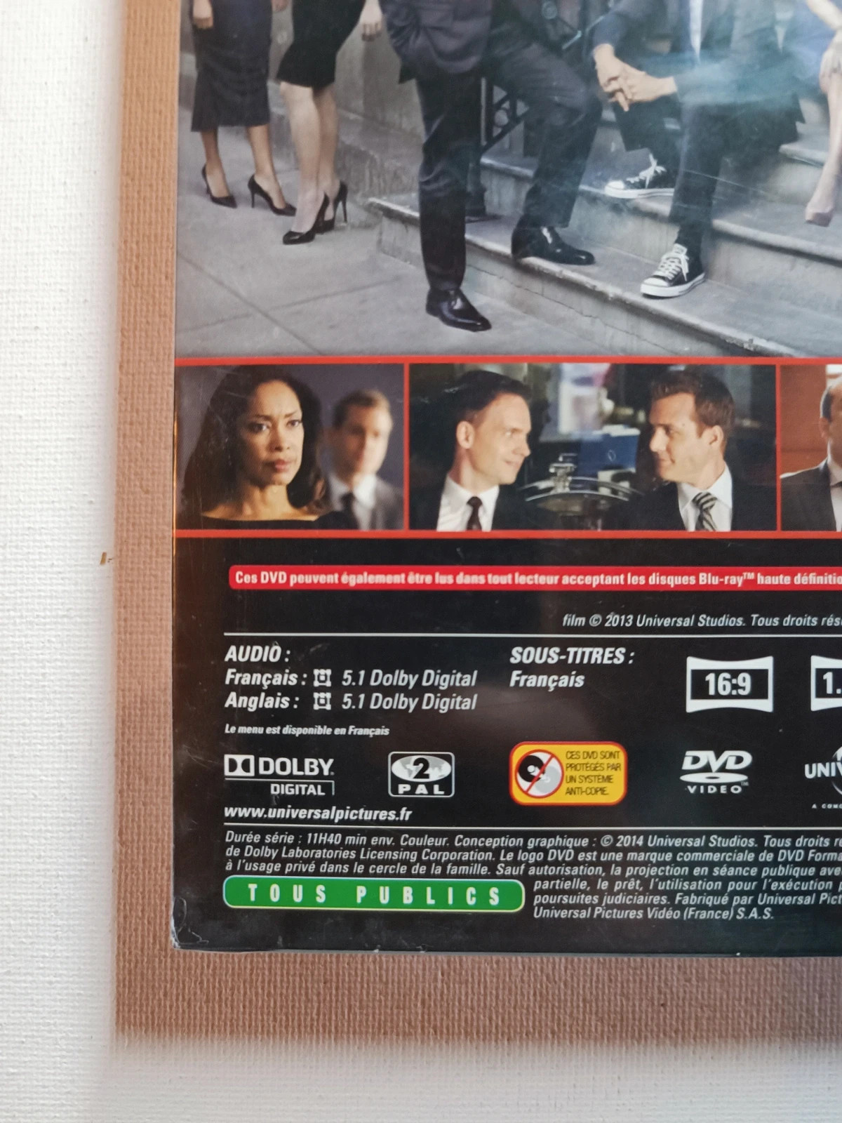 coffret serie suits saison 3 sous blister 3
