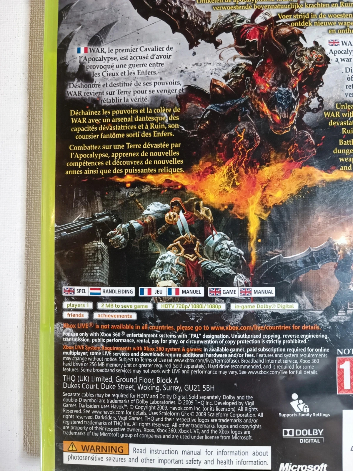 Jeu Darksiders pour Xbox 360 3