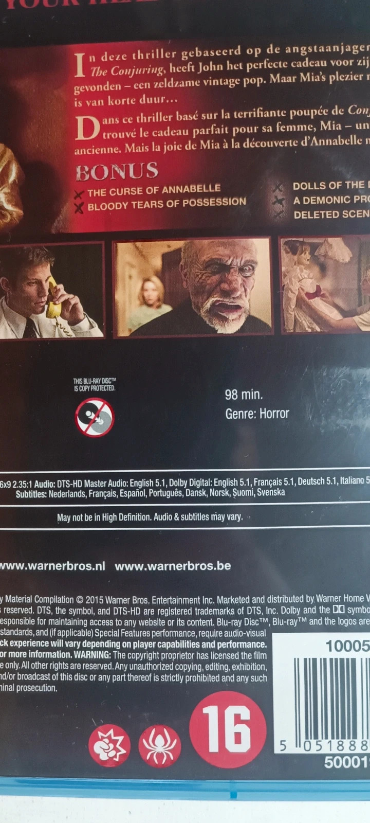 Blu-ray Annabelle 4
