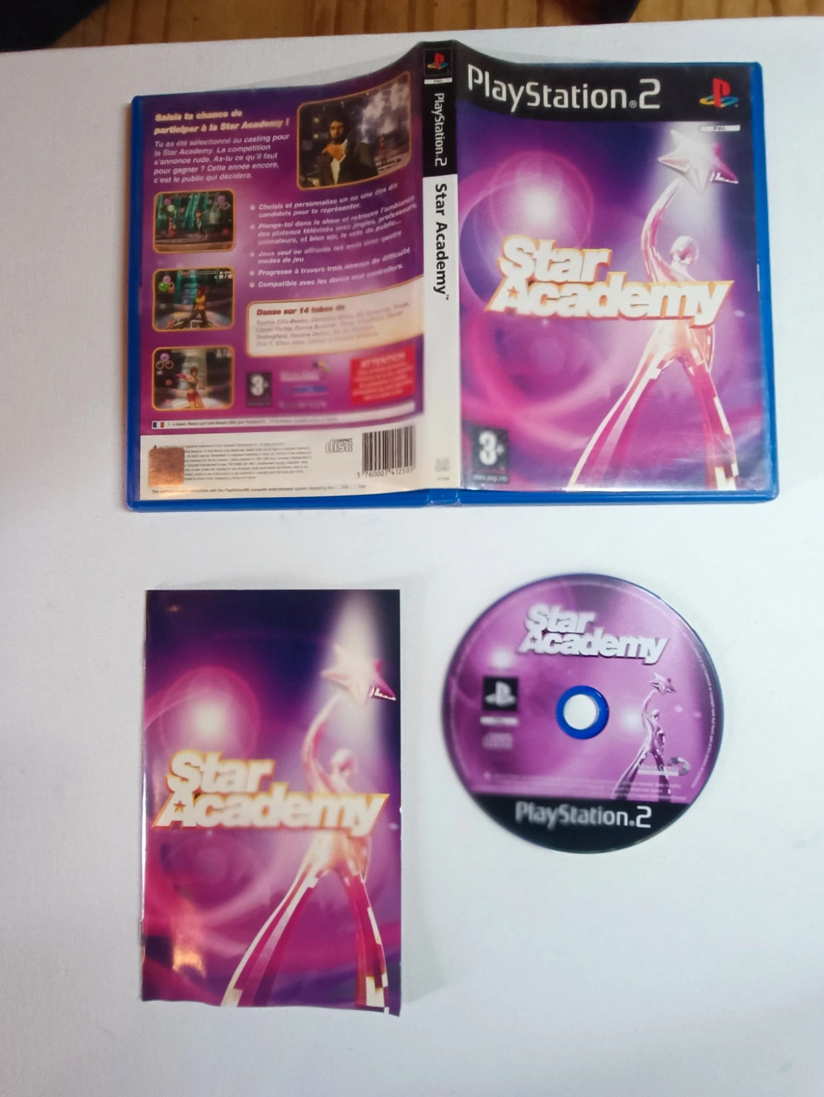 Jeu Star Academy pour PS2 4