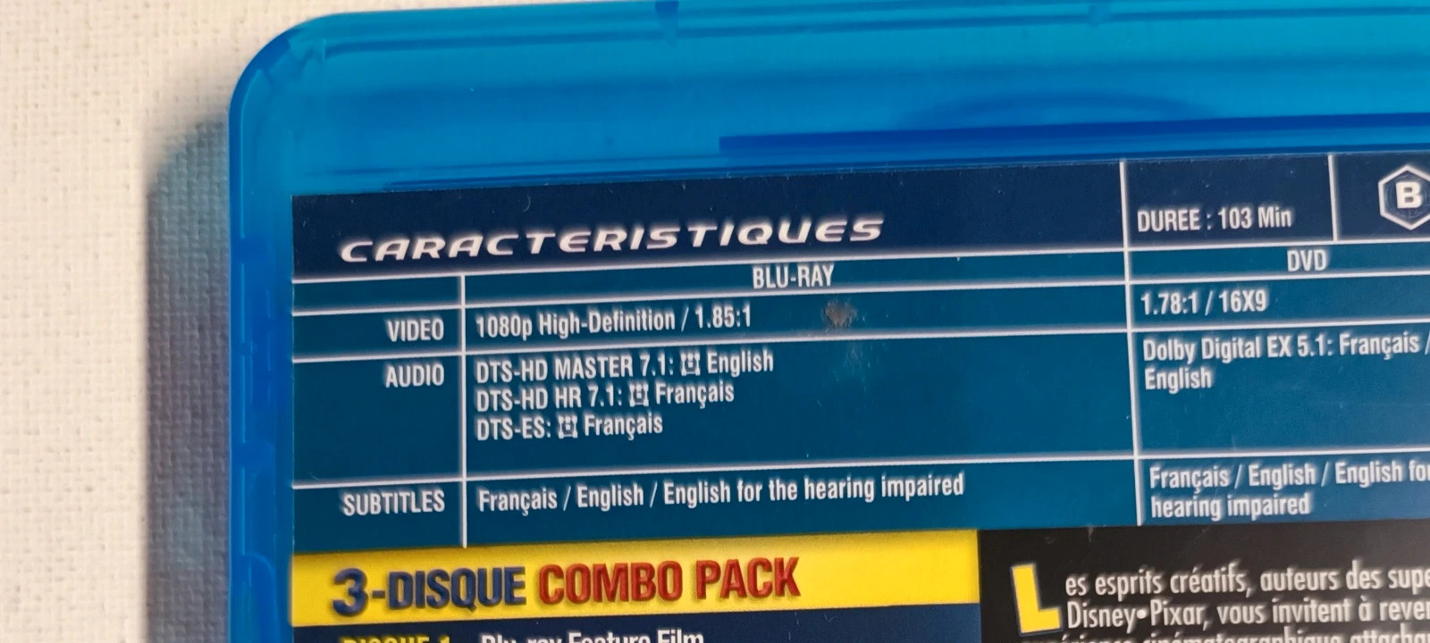 Blu-ray Toy Story 3 édition 3 disc 5