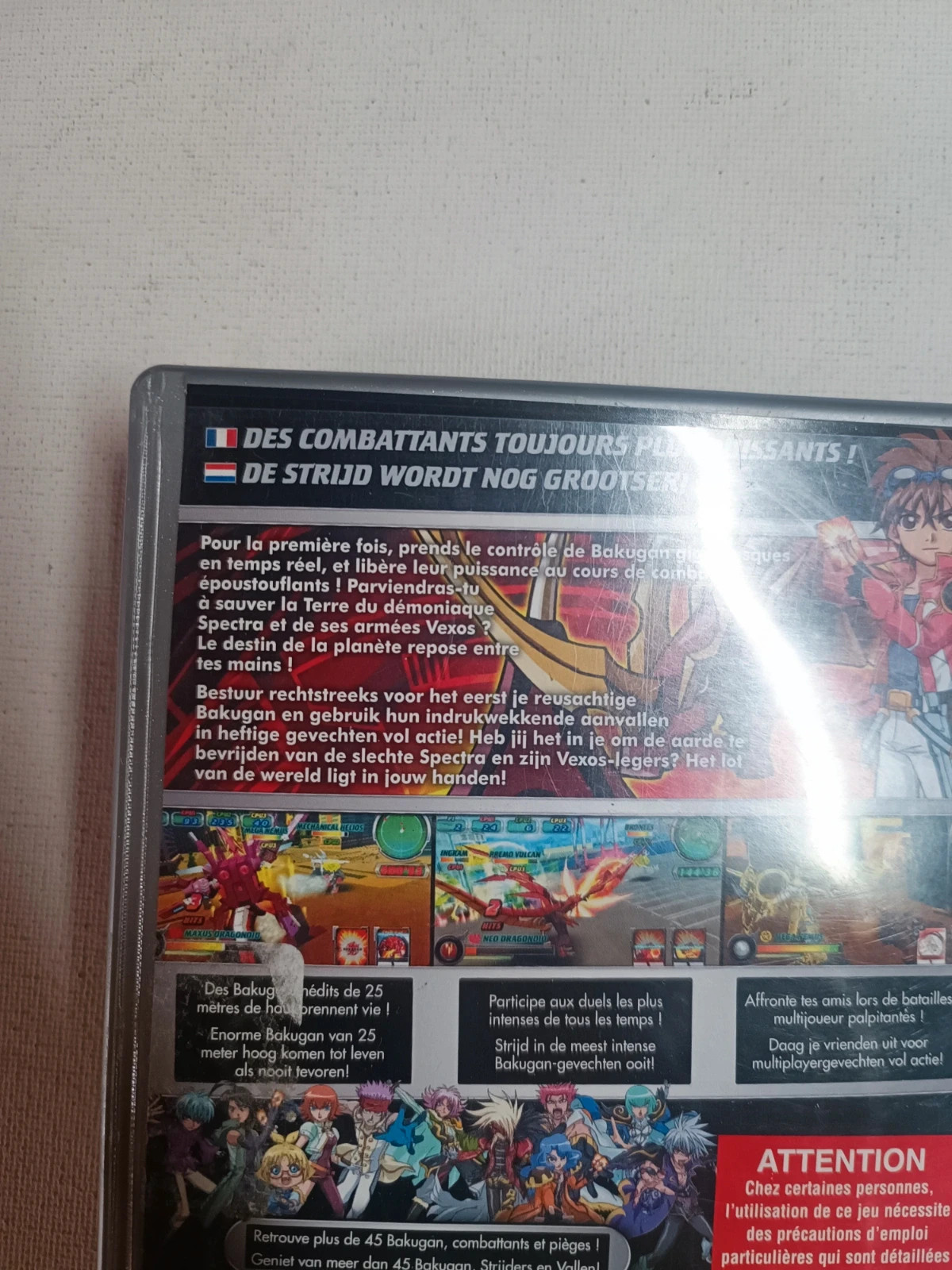 Lot de 5 boîtes avec notice psp sans JEU 3