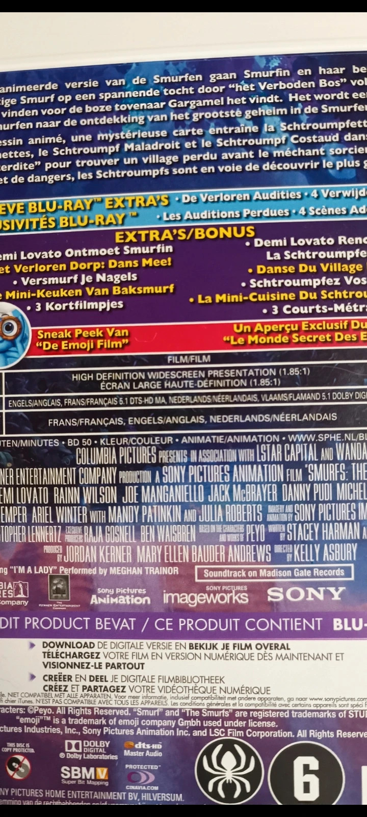 Blu-ray Les Schtroumpfs et le village perdu 5
