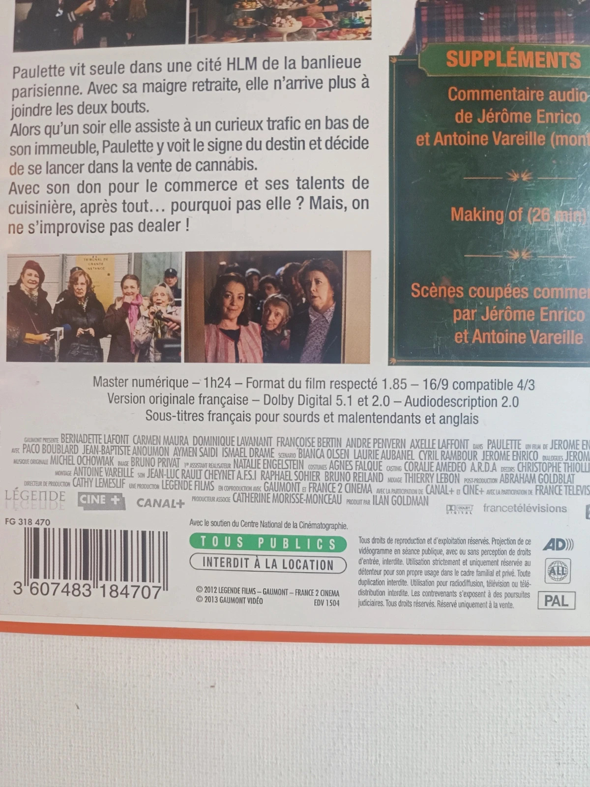 Dvd Paulette 3