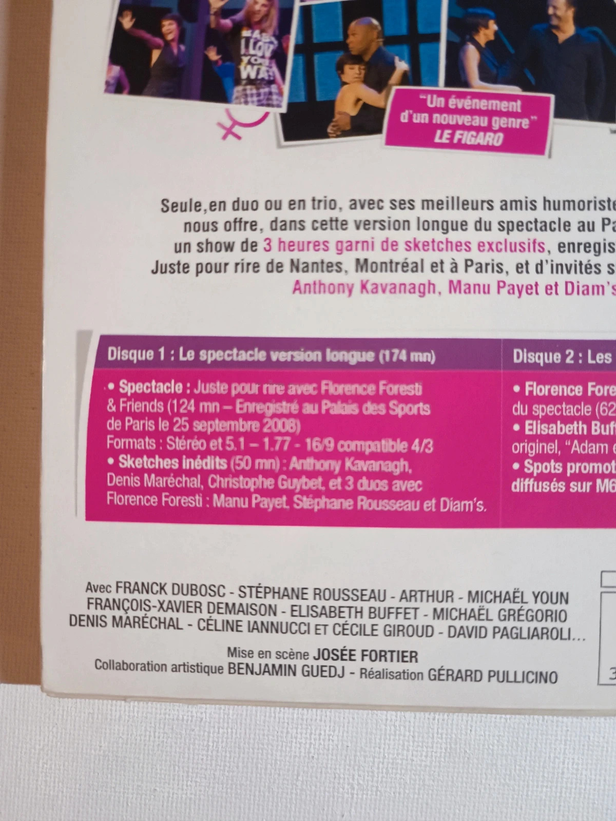 Dvd Florence Foresti & Friends au Palais des sports 3
