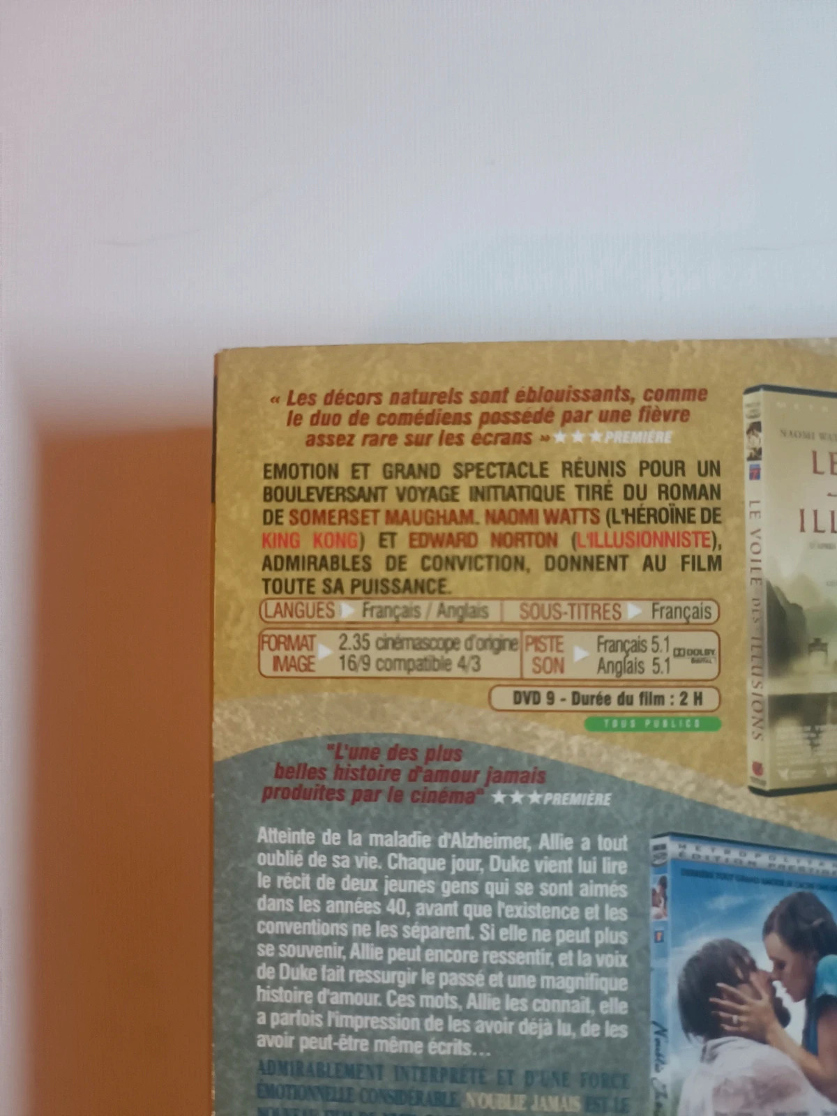 Coffret de 3 Dvd Emotion 3
