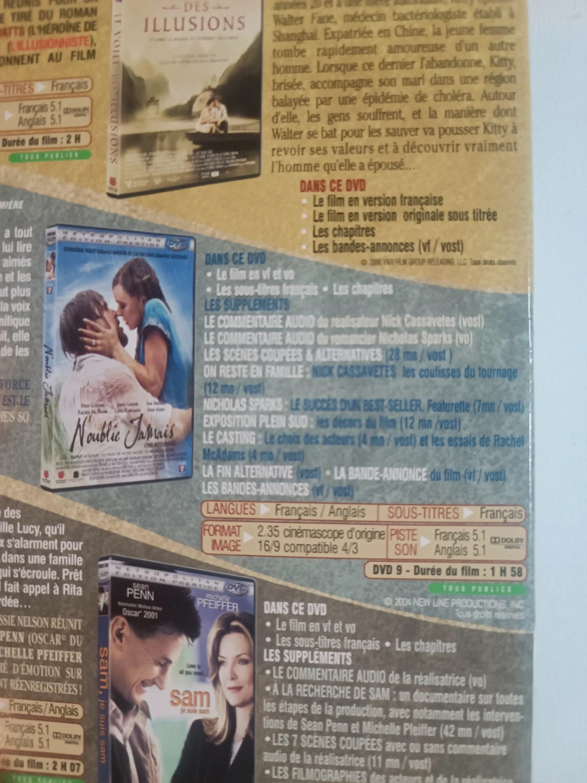 Coffret de 3 Dvd Emotion 4
