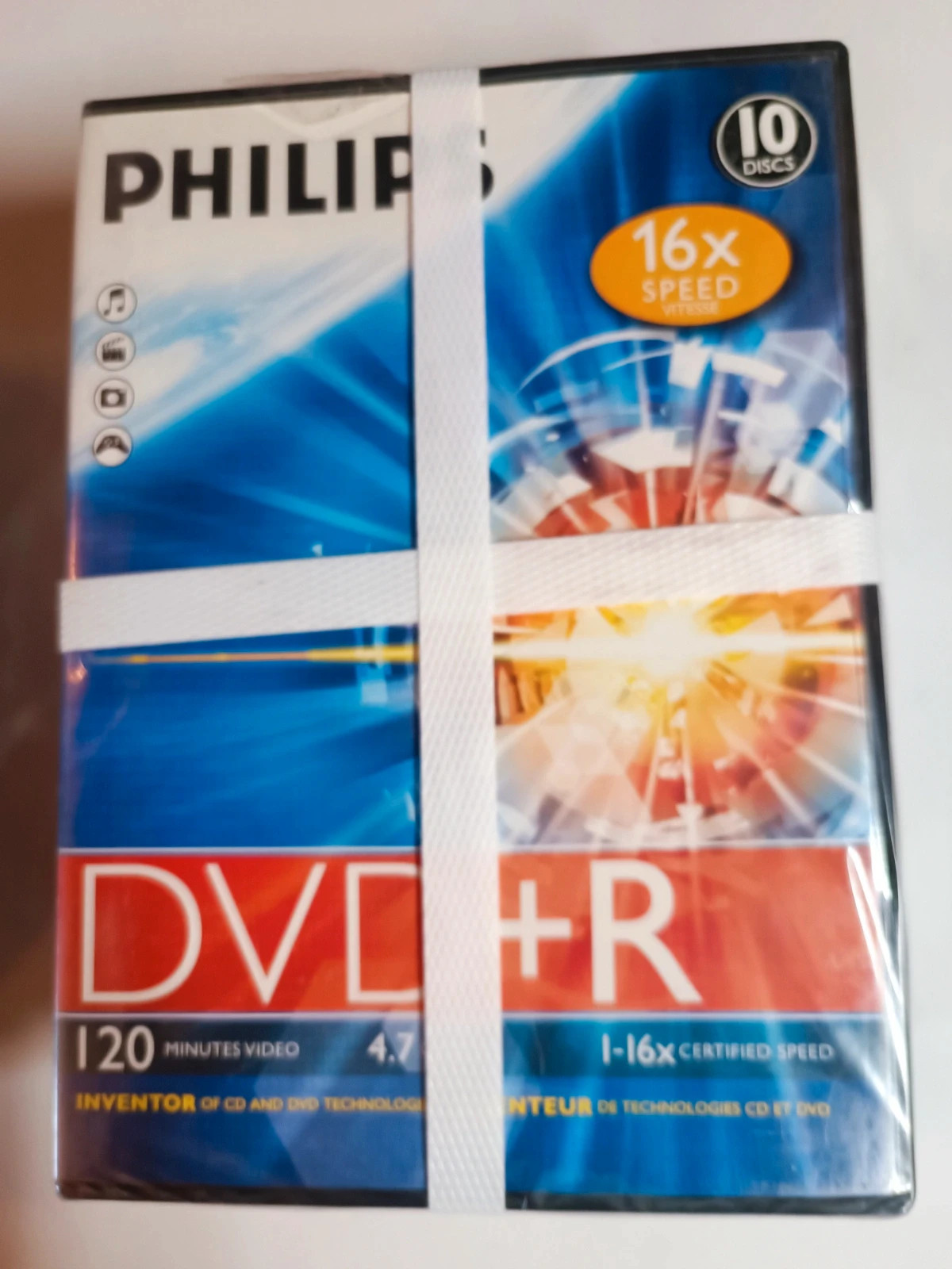 Lot de 20 Dvd+R Philips sous blister 4