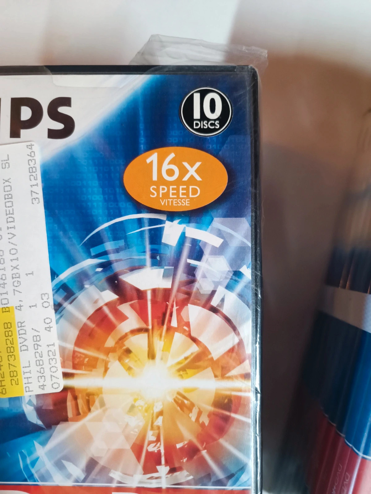 Lot de 20 Dvd+R Philips sous blister 2