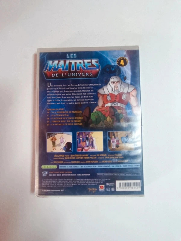 Dvd Les Maitres de L'univers aventure 4 sous blister 2