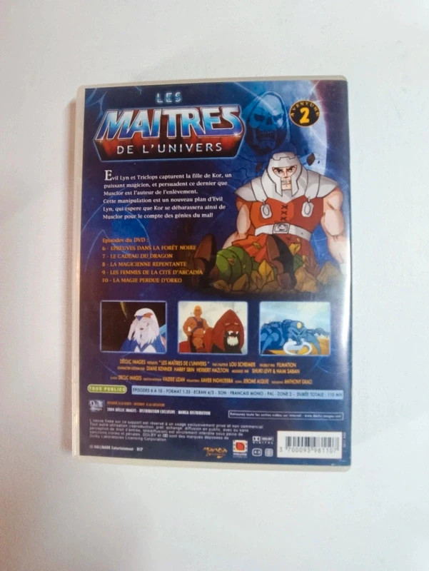 Dvd Les Maitre de L'univers aventure 2 2