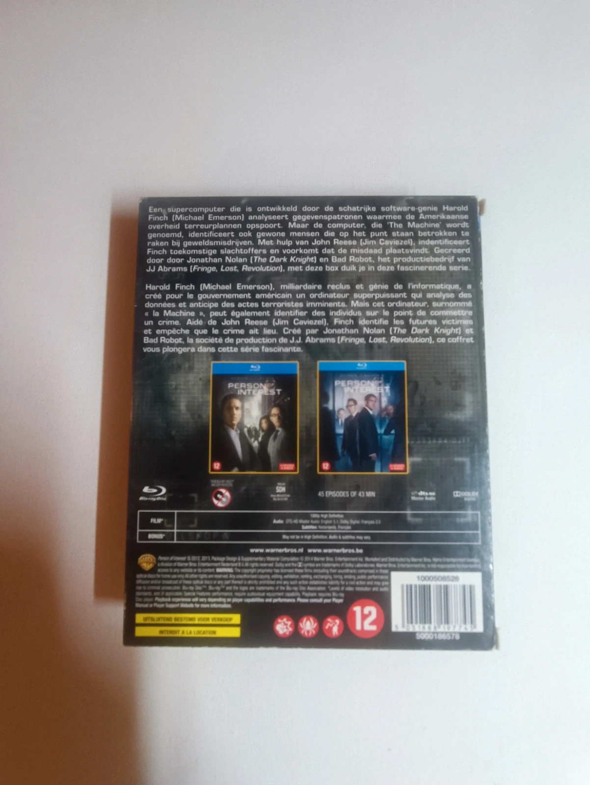 Coffret de 8 Blu-ray Person of interest saison 1 et 2 4