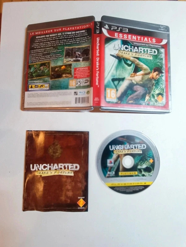 Jeu Uncharted Drake's fortune pour PS3 4