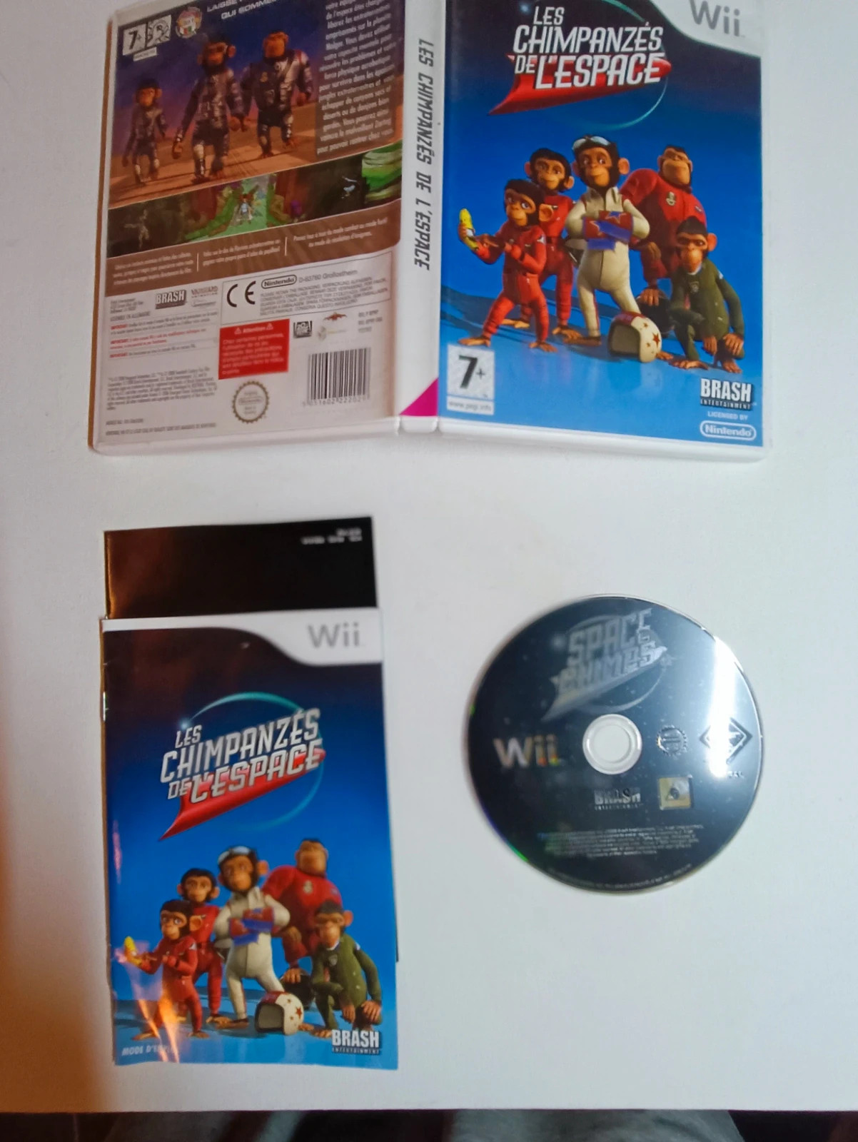 Jeu Les Chimpanzés de l'espace pour Wii 5