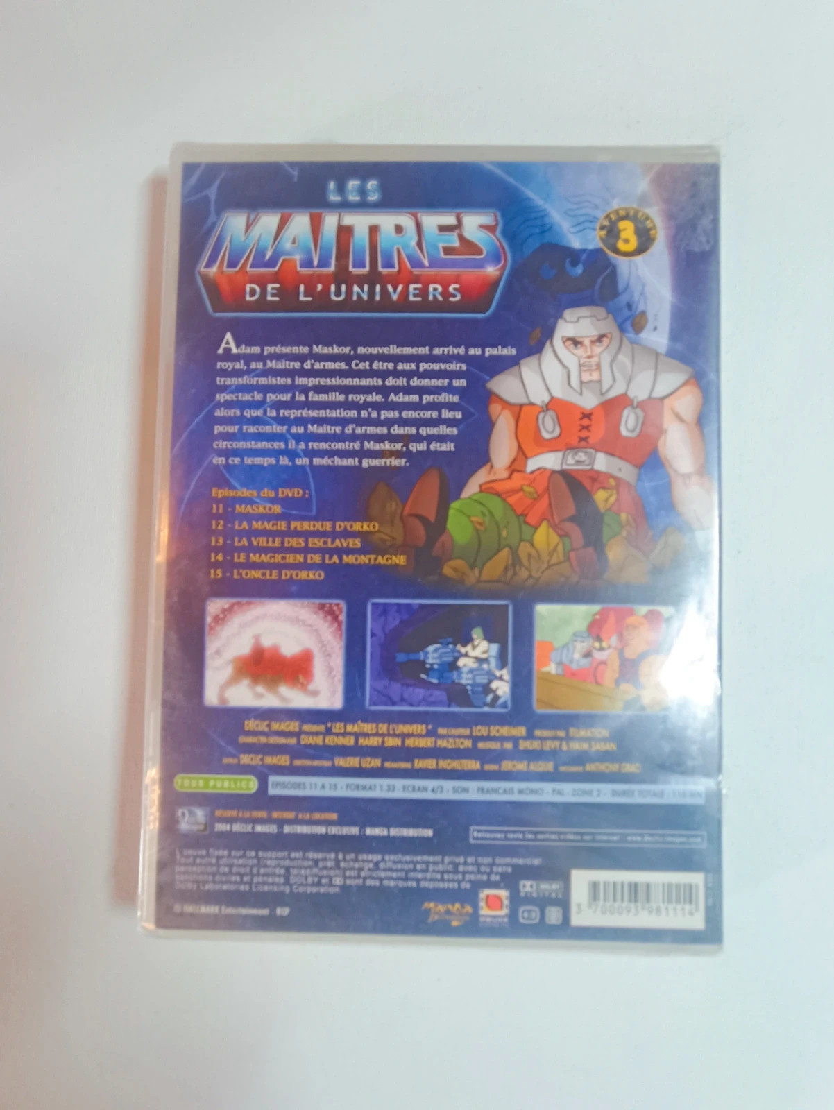 Dvd Les Maitre De L'univers aventure 3 sous blister 2