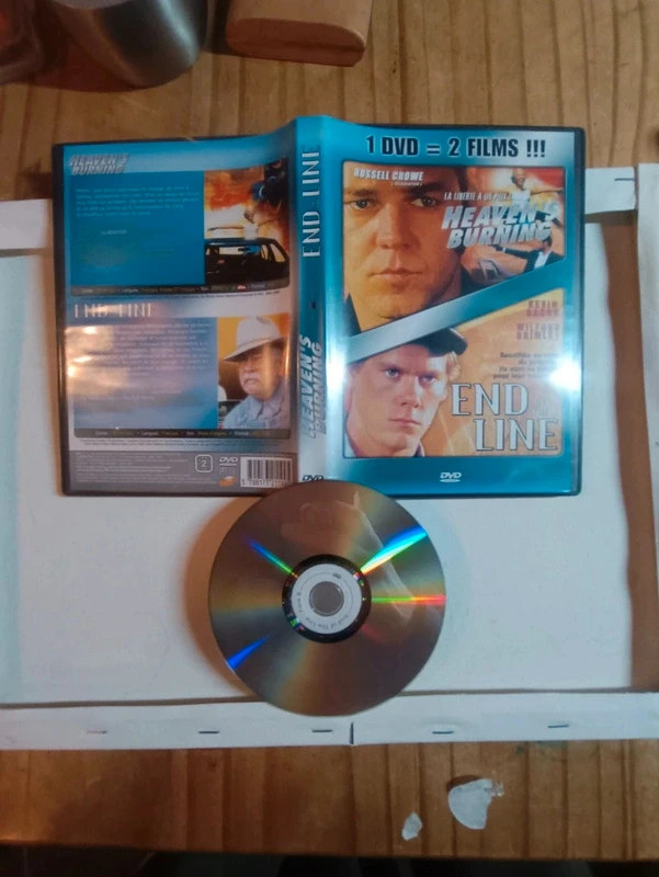 Dvd 2 en 1 Heaven's burning/end of the line 5