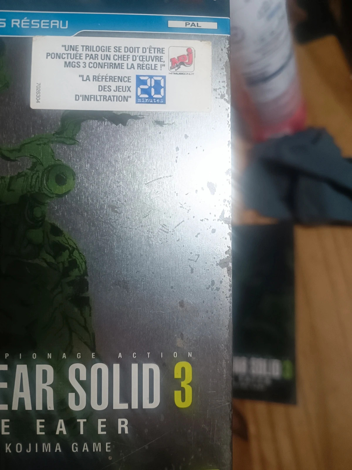 Jeu Metal Gear Solid 3 edition steelboock pour PS2 4