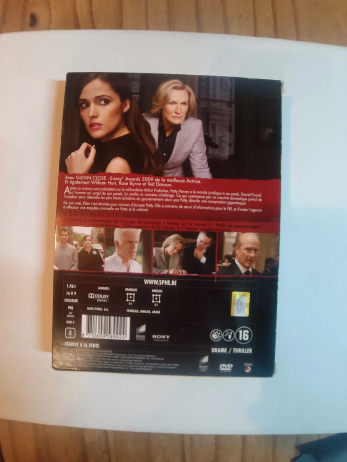 Coffret Dvd série damages saison 2 2