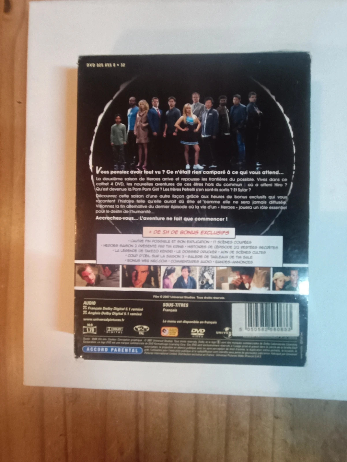 Coffret Dvd Heroes saison 2 2