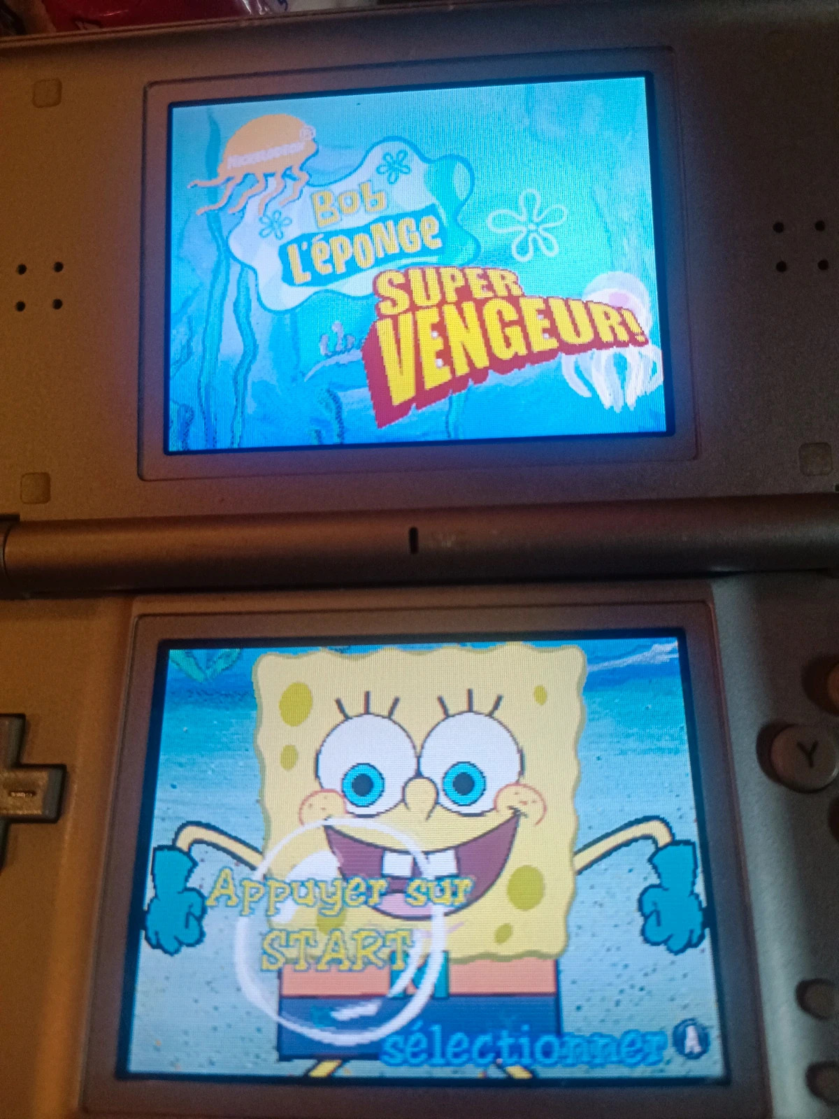 Jeu Bob L'éponge The Yellow Avenger pour Ds 4