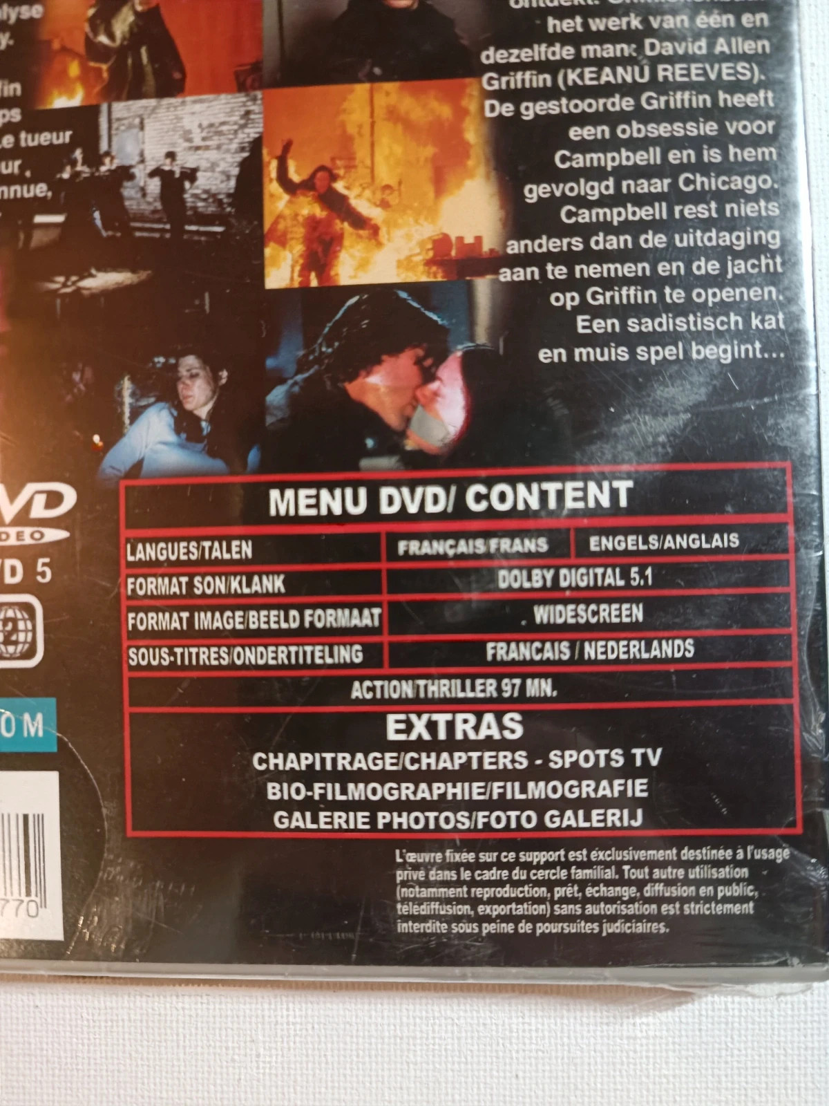 Dvd The Watcher sous blister 4