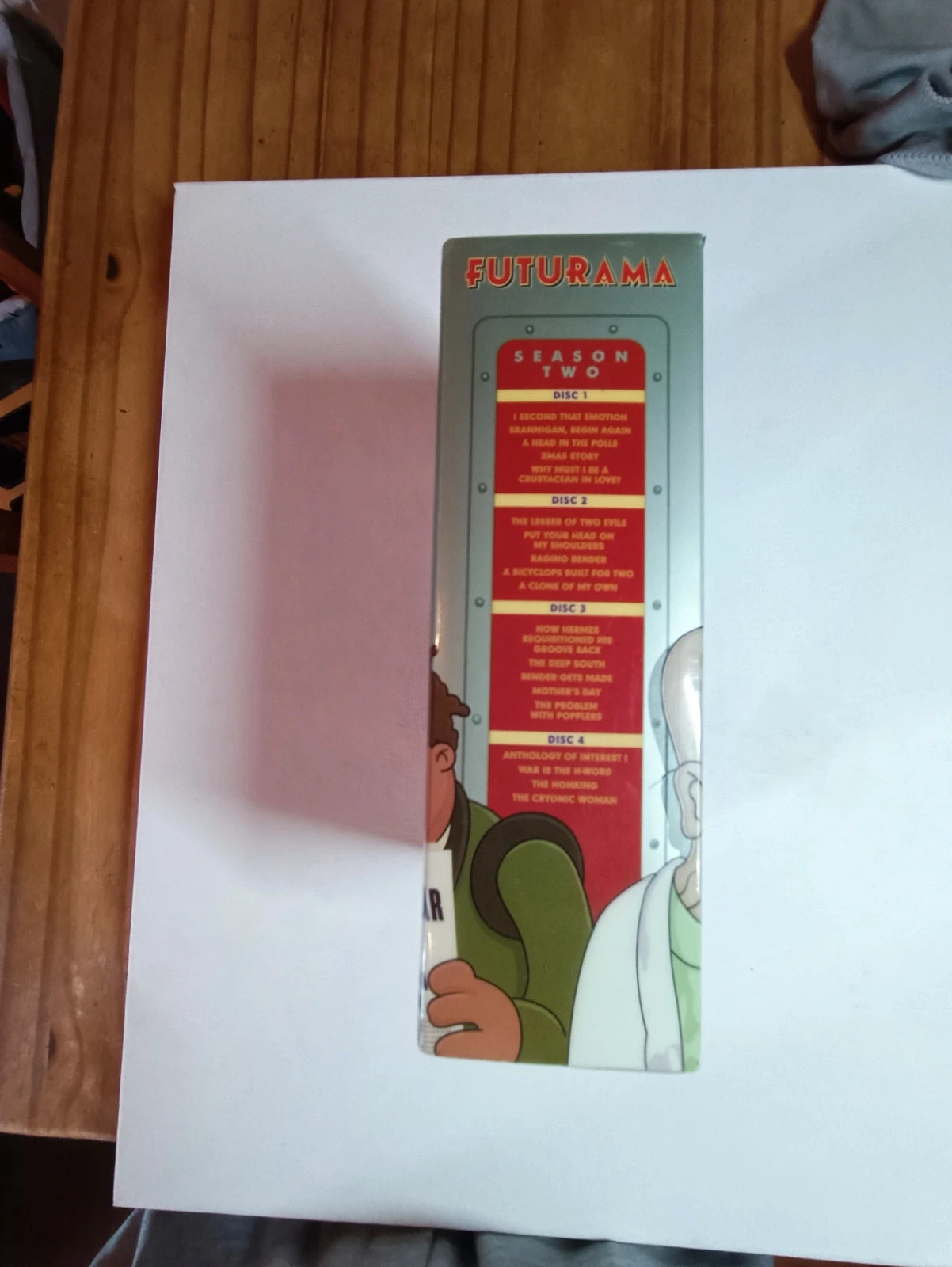 Coffret de 4 Dvd Futurama Saison 2 complète 3