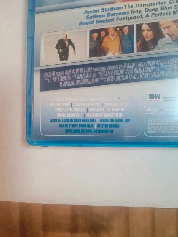 Blu-ray The Bank job 3