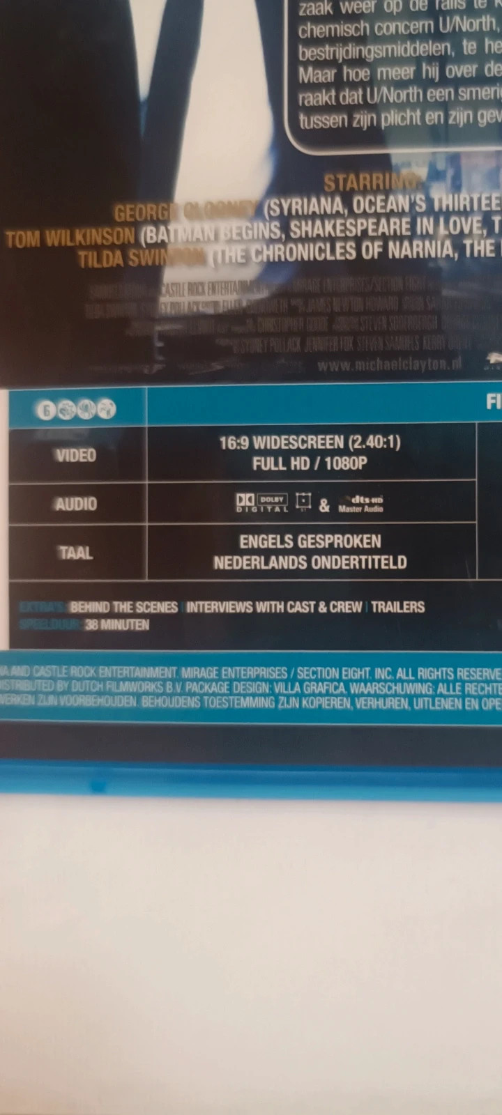 Blu-ray Michael Clayton 4