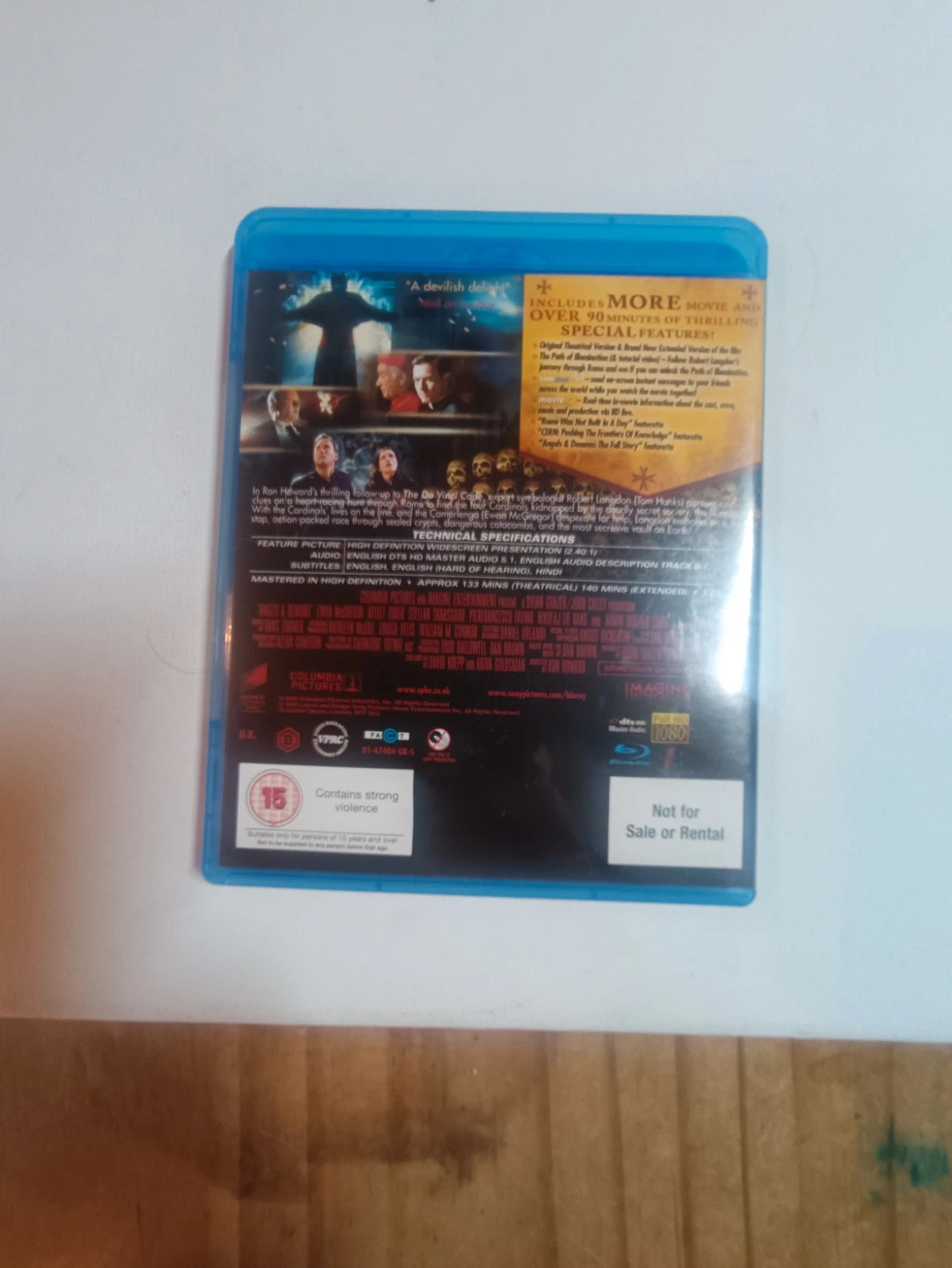 Blu-ray Angels&Demons 2
