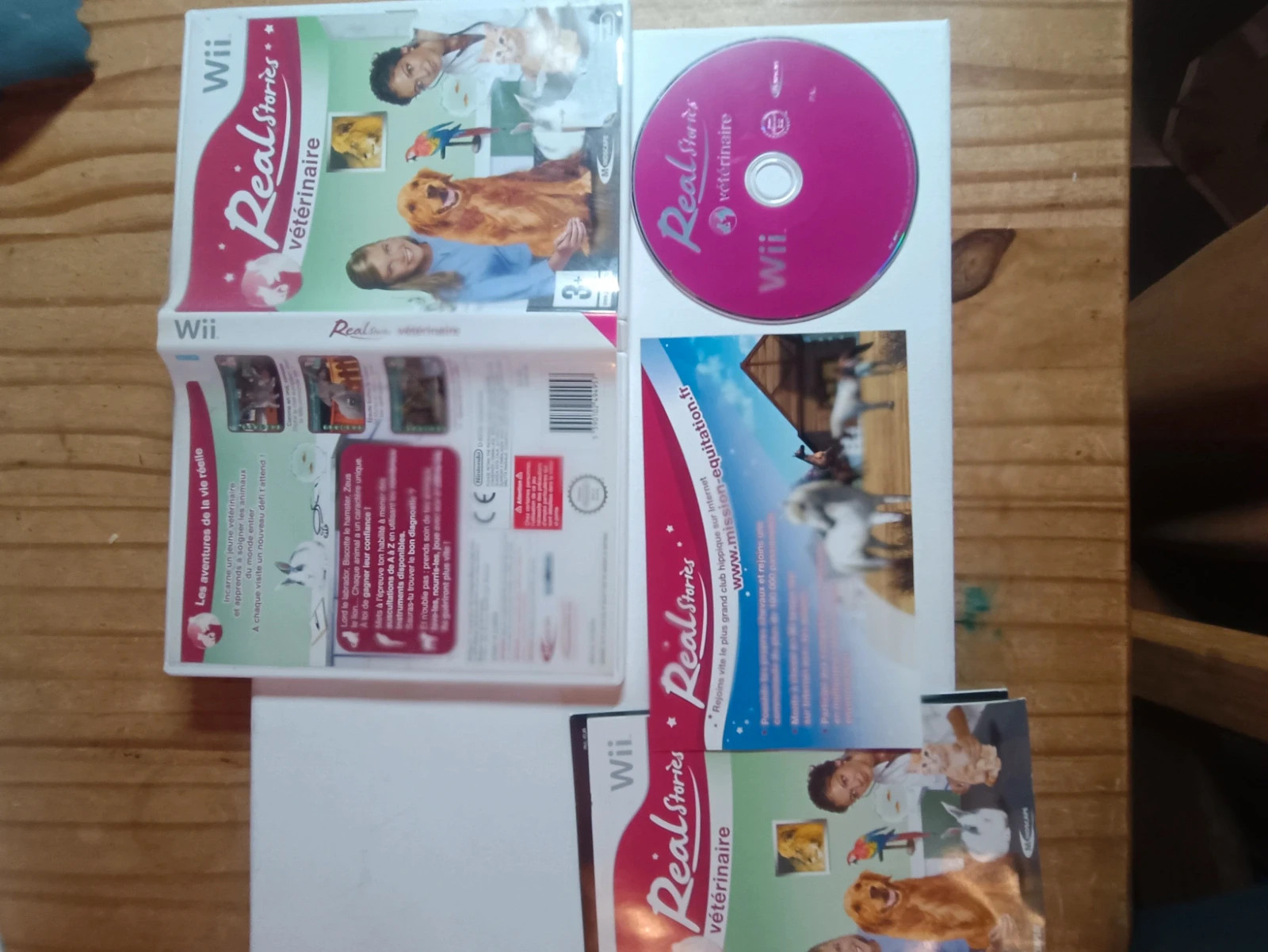 Jeu Real stories Vétérinaire pour Wii 3