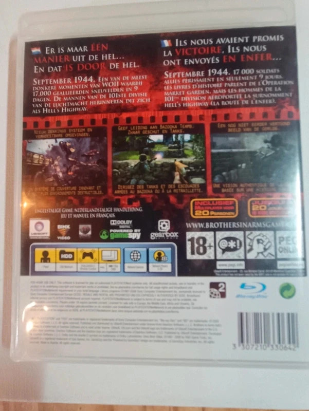 Jeu Brother in Arms Hell's Highway pour PS3 2