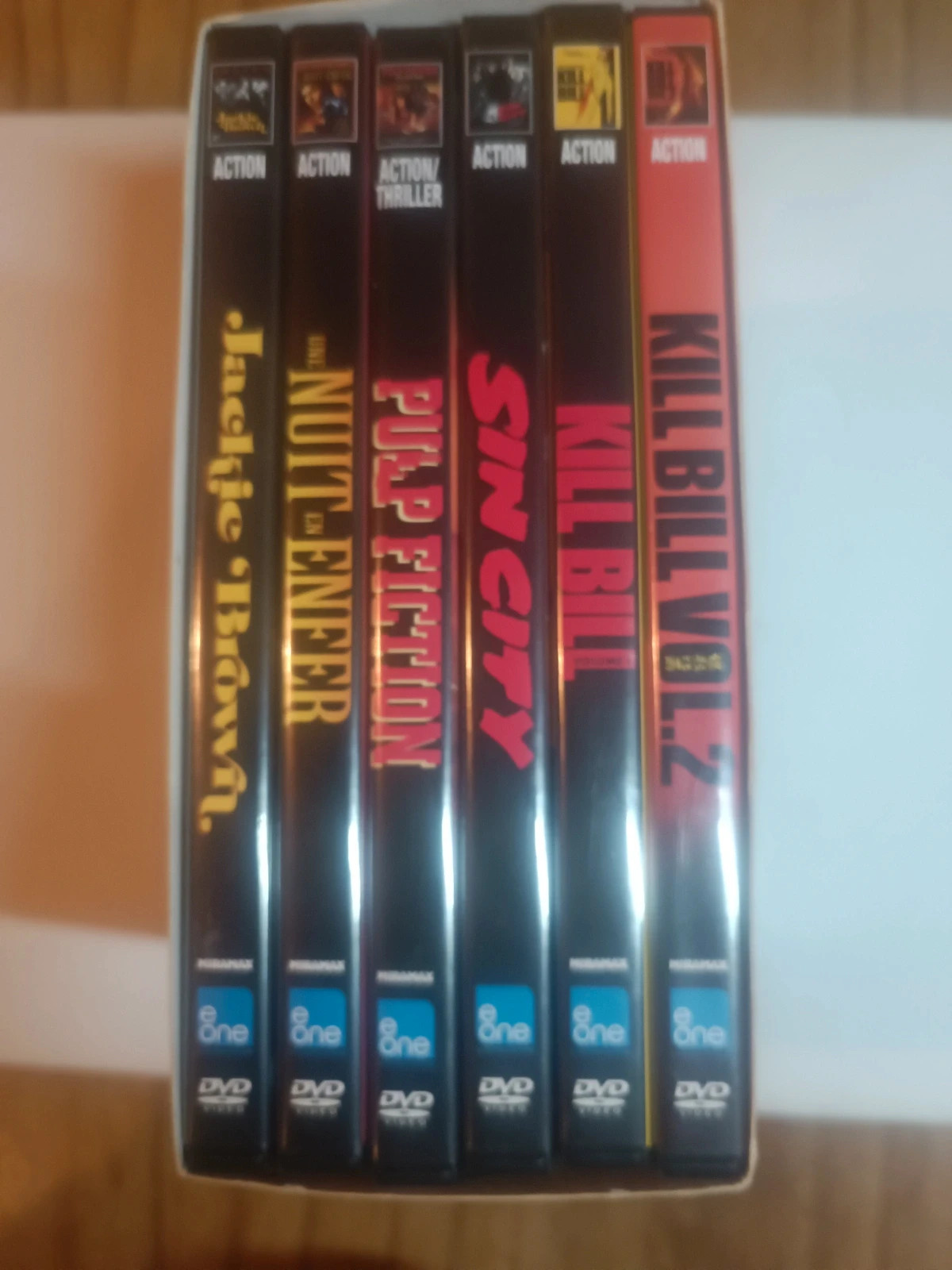 Coffret de 6 Dvd Quentin Tarantino 2