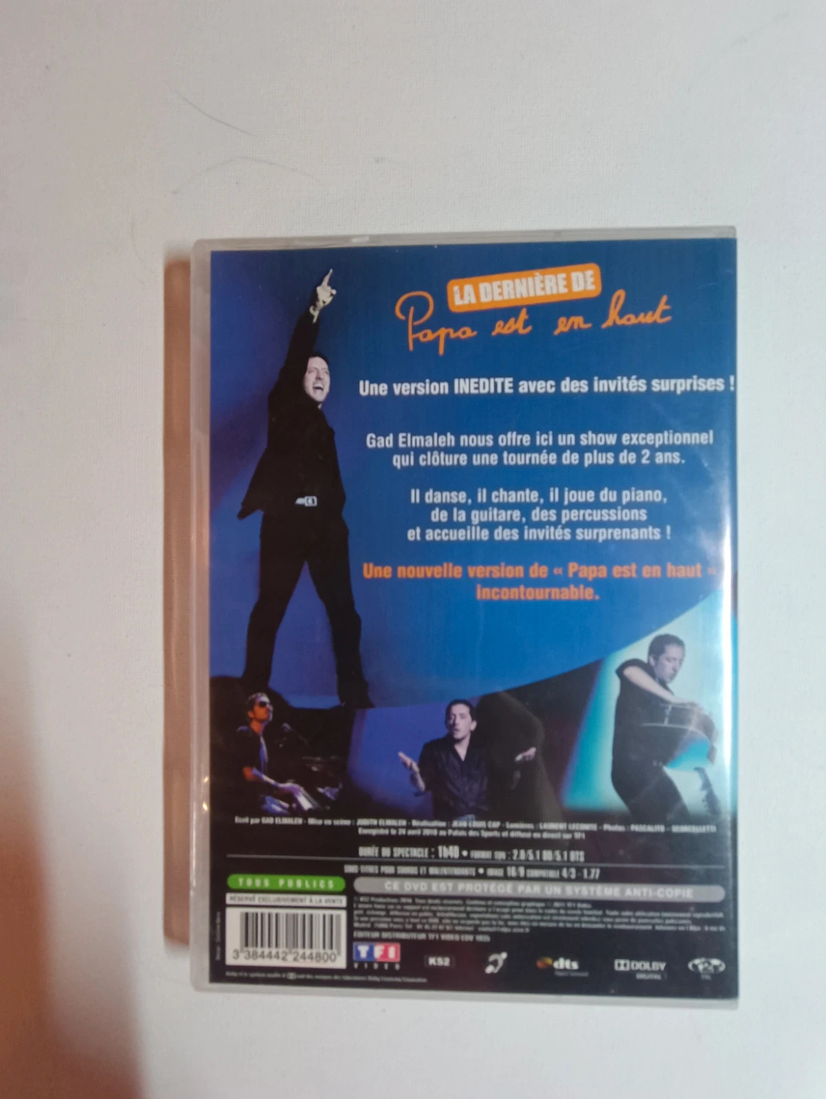 Dvd Gad Elmaleh La Dernière De Papa est en haut 2