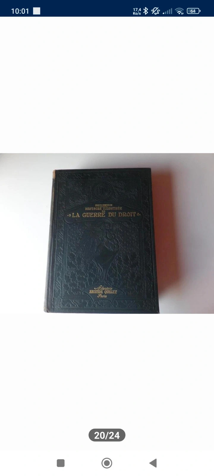 3 tomes la guerre du droit de Emile hinzelin 1916 5