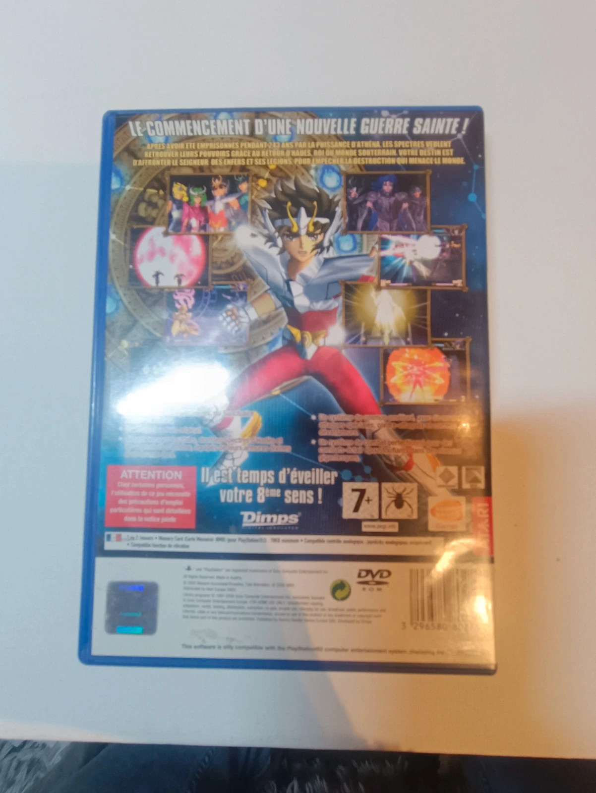 Jeu Chevalier du zodiaque Hades pour PS2 2