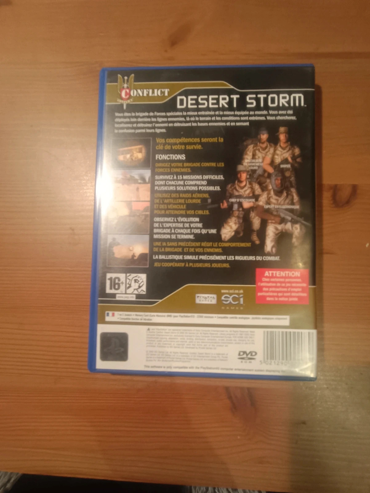 Jeu Conflict Desert Storm pour PS2 2