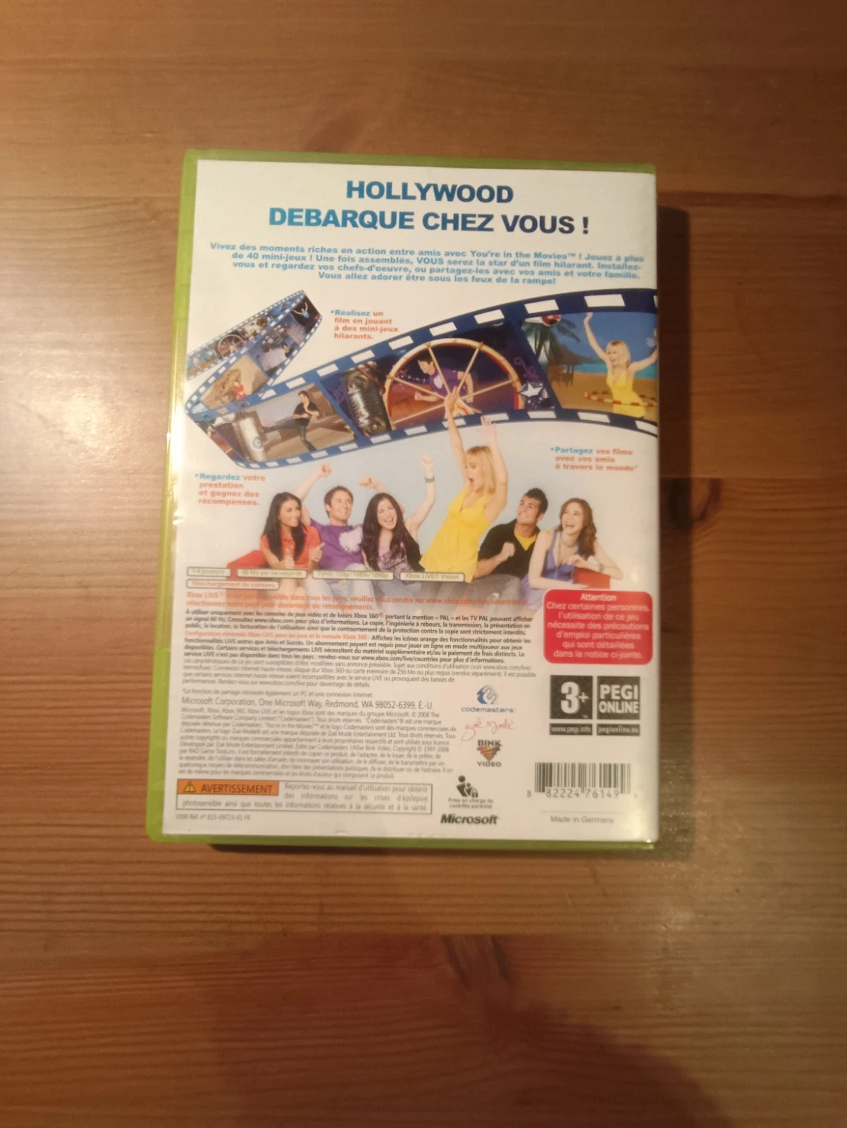 Jeu You're in the movies pour Xbox 360 2