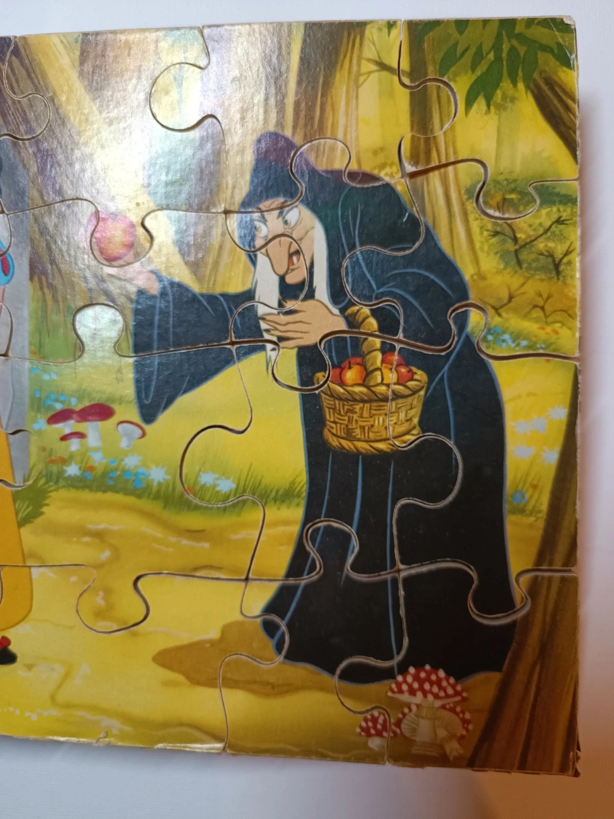 Puzzle vintage 20 pièces en bois blanche neige – Kolibri 4