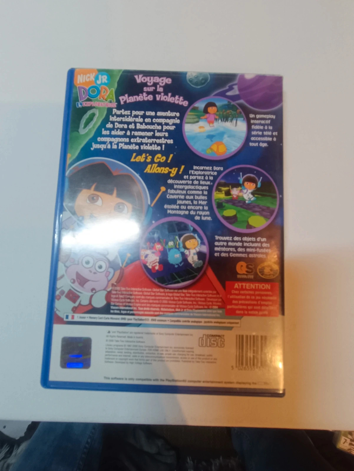 Jeu Dora L'exploratrice sur la planète violette 2