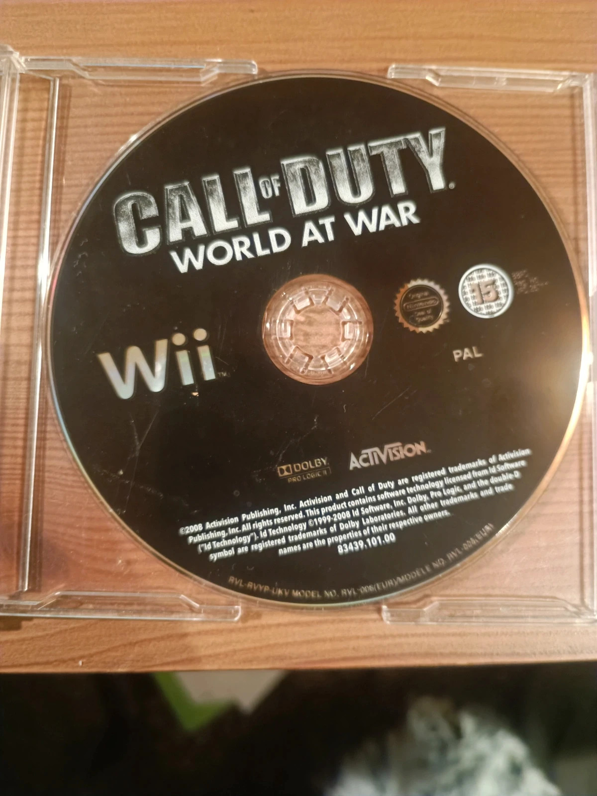 Jeu Call Of Duty World At War pour Wii 2