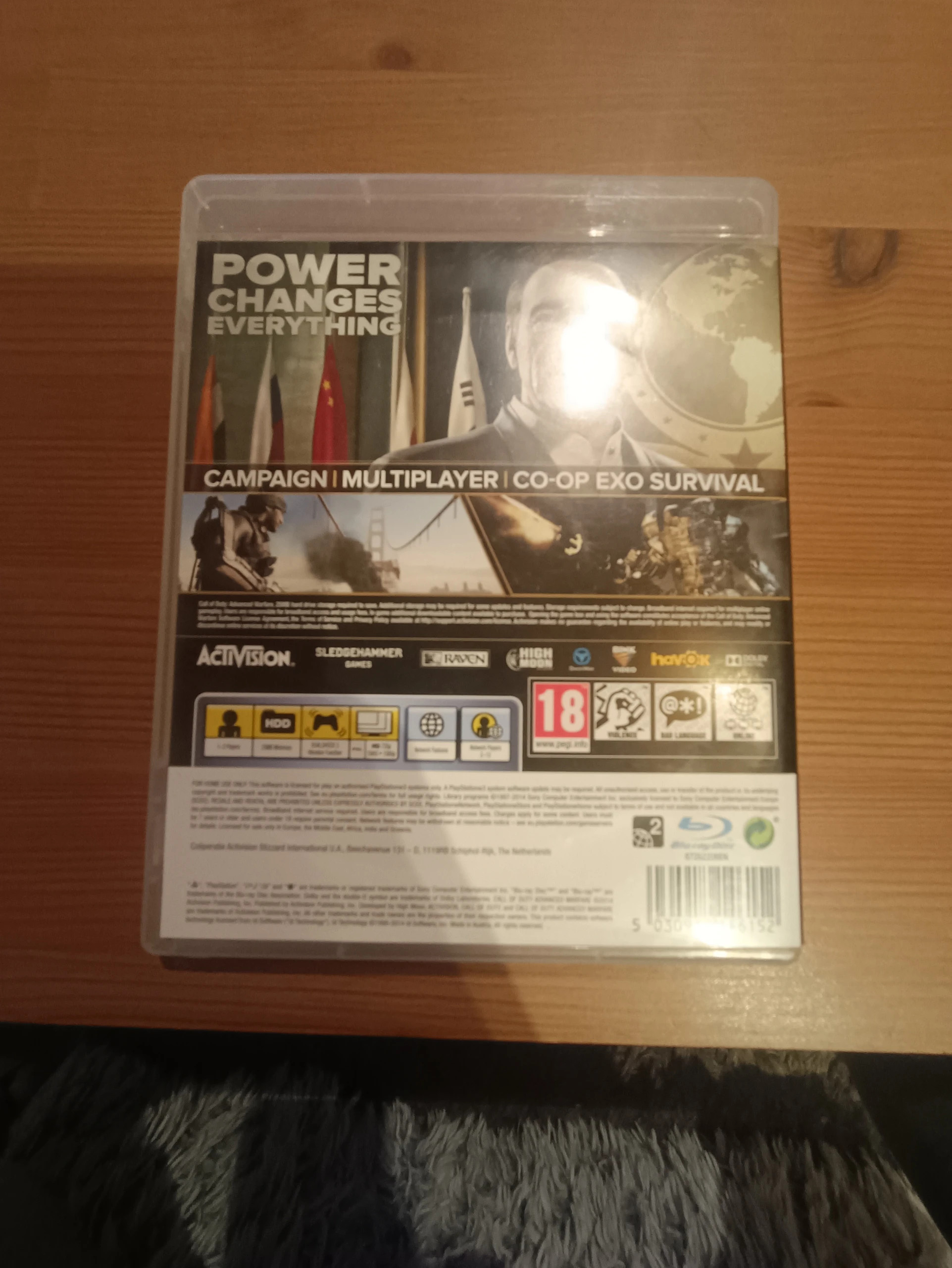 Jeu Call Of Duty Advanced Warfare pour PS3 2