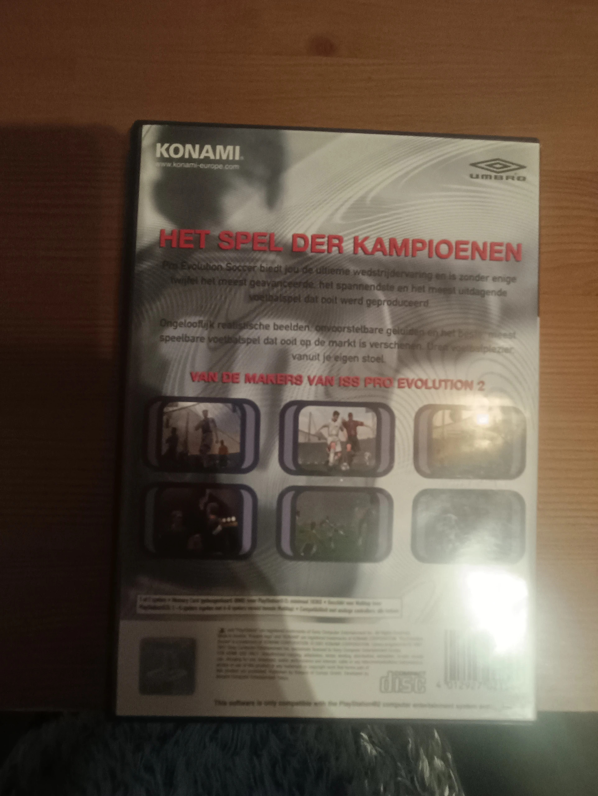 Jeu Pro Évolution soccer pour PS2 2