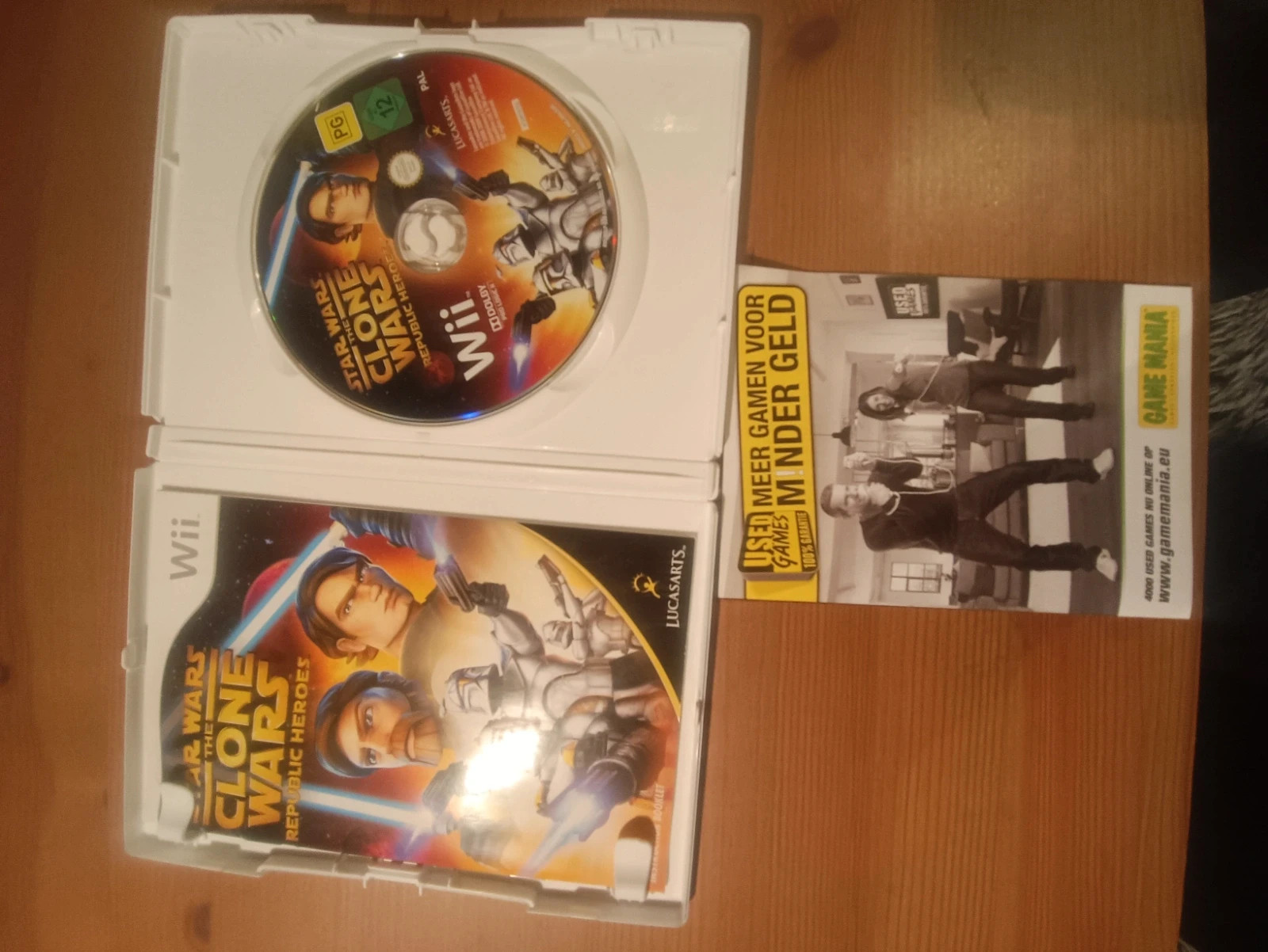 Jeu Star Wars The Clone Wars pour Wii 3