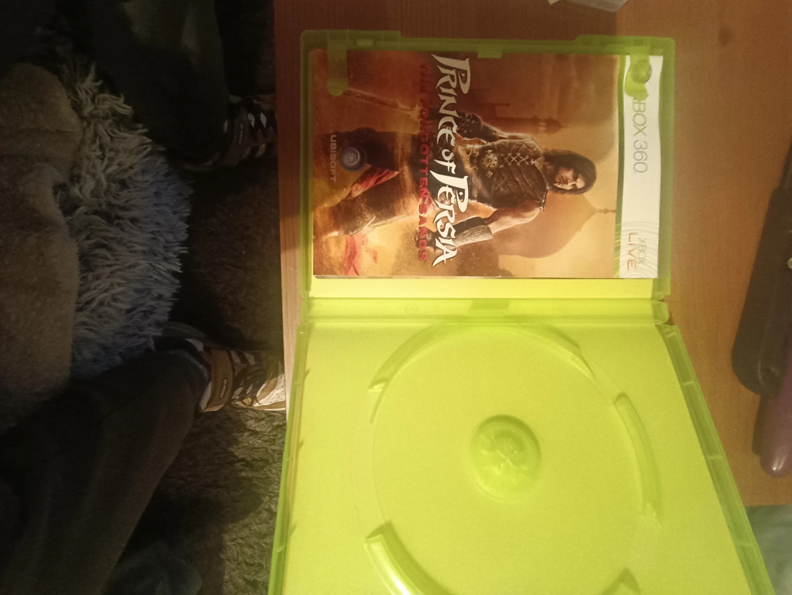 boite plus notice Prince Of Persia The Forgotten sands pour Xbox 360 3