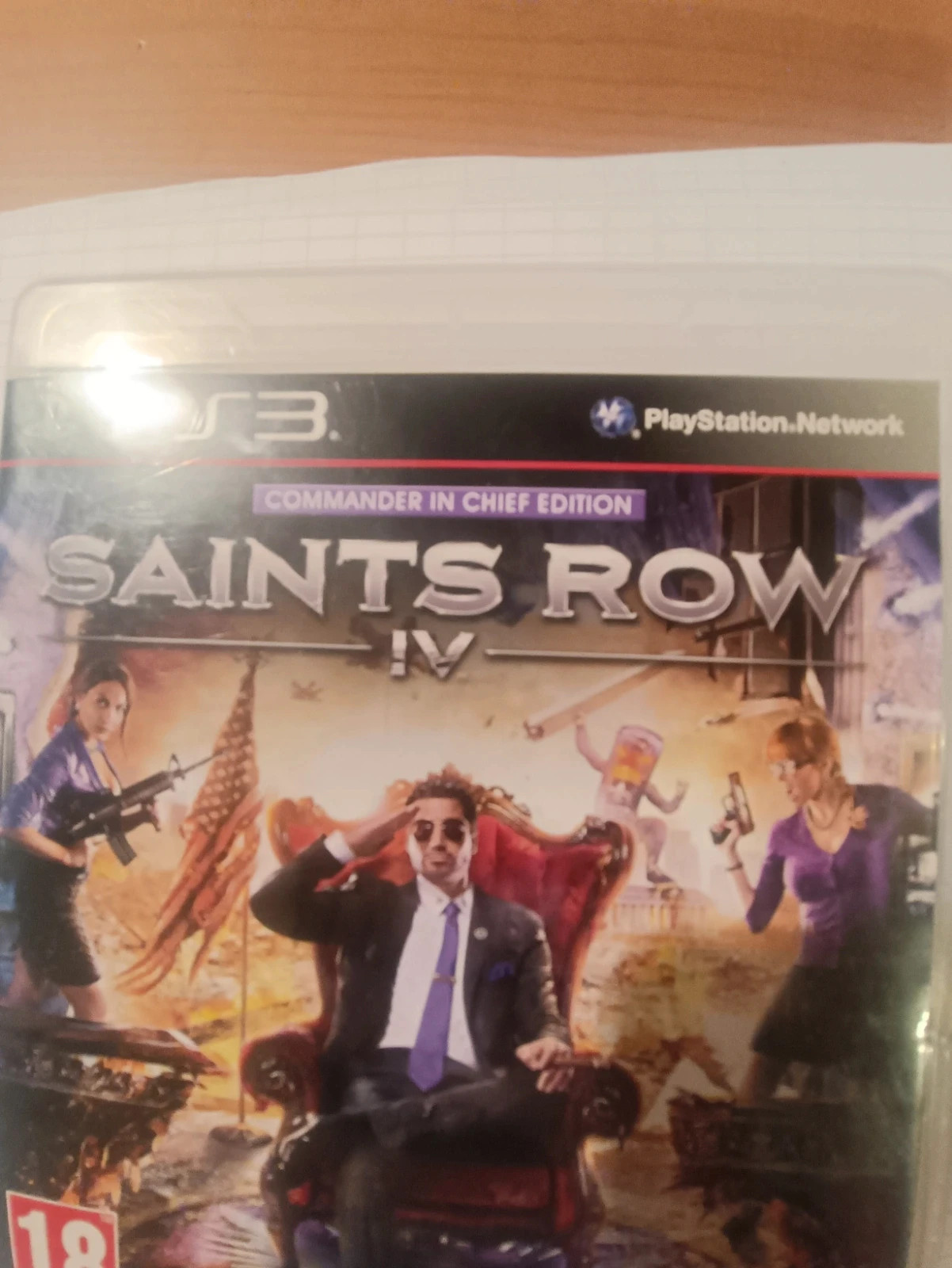 Jeu Saint Row commander chef édition pour PS3 2