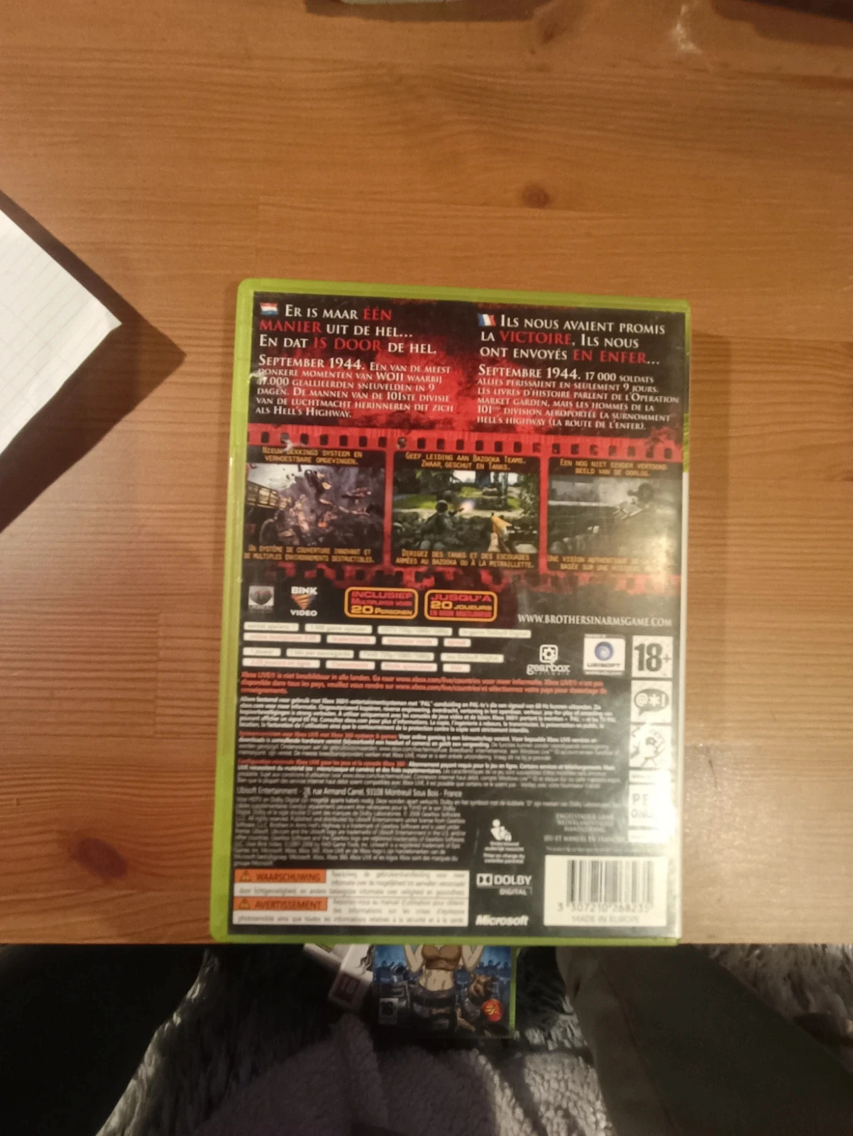 Jeu Vrother In Arms Hell's Higway pour Xbox 360 2